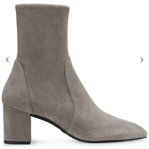 Stuart Weitzman Gray Heeled Boots